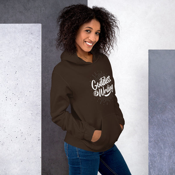 Hoodie Classic - Goddess of Writing white ein Produkt von SCHIETKRAM