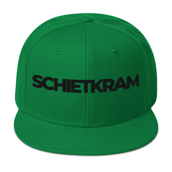 Snapback Hat - SCHIETKRAM 3D black ein Produkt von SCHIETKRAM