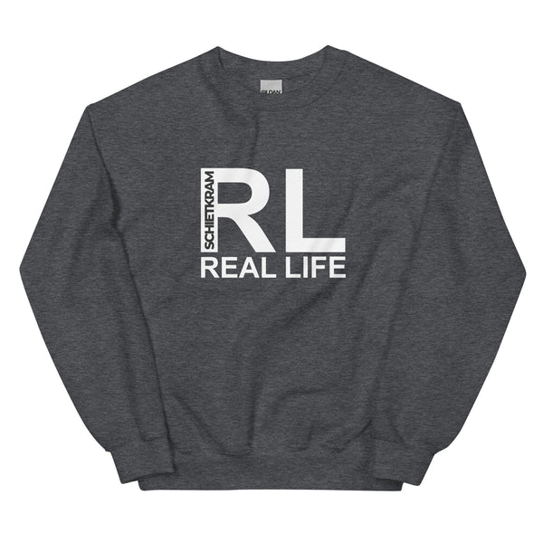 Sweatshirt - Real Life white ein Produkt von SCHIETKRAM