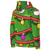Allover Print Hoodie - Weihnachten Tree three ein Produkt von SCHIETKRAM