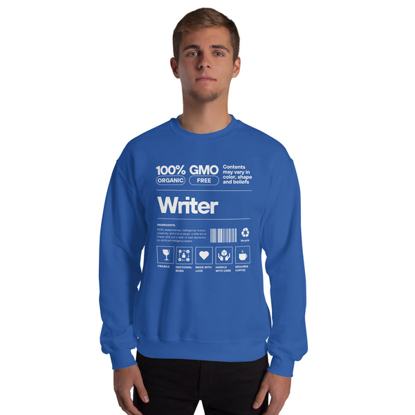 Sweatshirt - Writer white ein Produkt von SCHIETKRAM