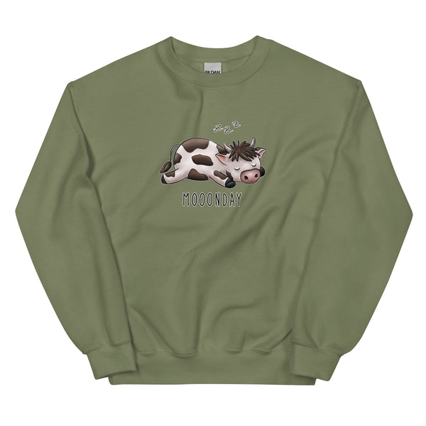 Sweatshirt - Mooonday by Wanderkraehe ein Produkt von SCHIETKRAM