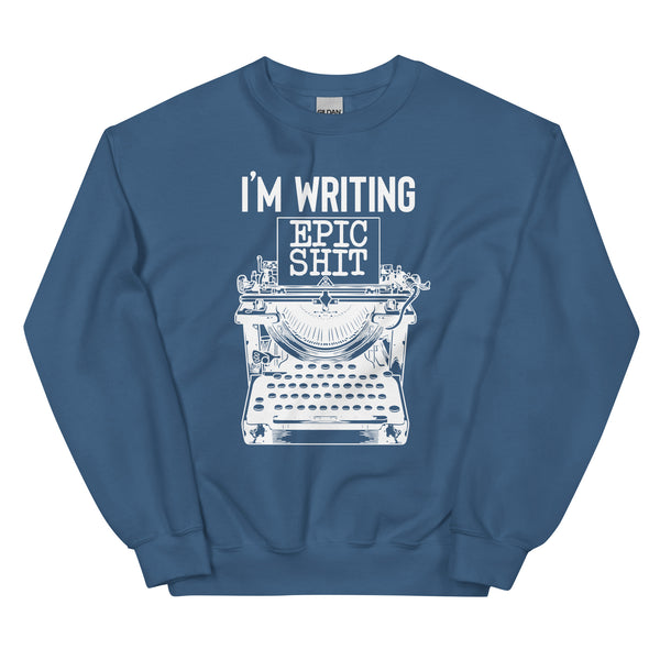 Sweatshirt - Writing Epic Shit white ein Produkt von SCHIETKRAM