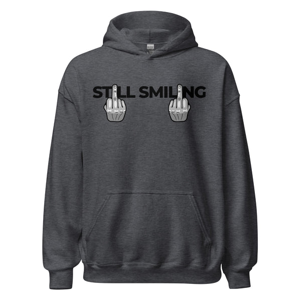 Hoodie Classic - Still Smiling black ein Produkt von SCHIETKRAM