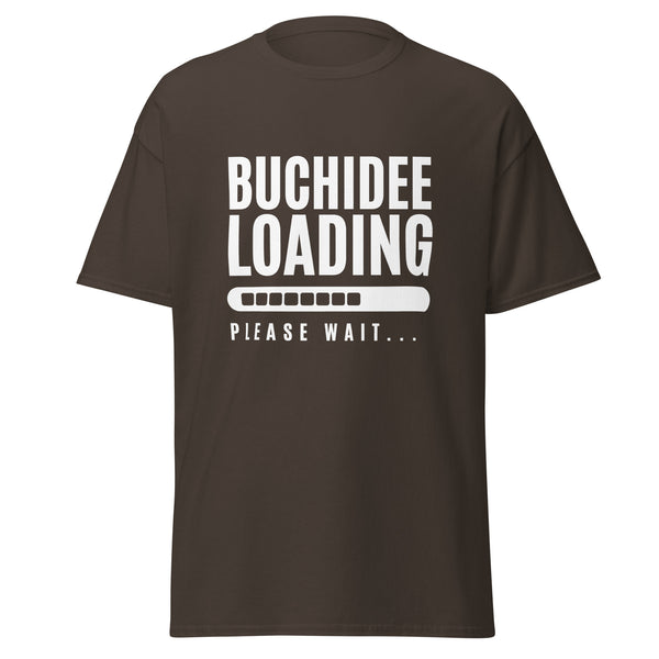 T-Shirt Classic - Buchidee Loading white ein Produkt von SCHIETKRAM