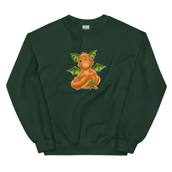 Sweatshirt - Kürben-Drache by Wanderkraehe ein Produkt von SCHIETKRAM