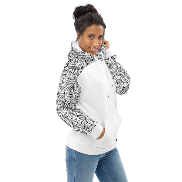 Allover Print Hoodie - Ornament ein Produkt von SCHIETKRAM