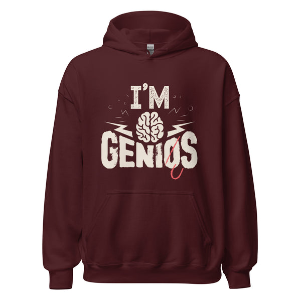 Hoodie Classic - I'm Genius ein Produkt von SCHIETKRAM