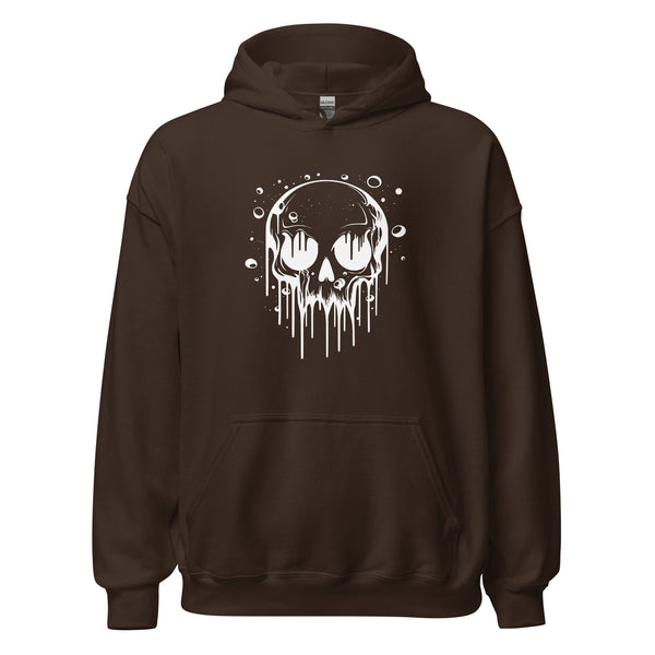 Hoodie Classic - Melting Skull white ein Produkt von SCHIETKRAM