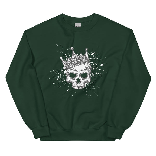 Sweatshirt - King Skull ein Produkt von SCHIETKRAM