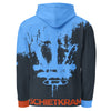 Allover Print Hoodie - Grunge two ein Produkt von SCHIETKRAM