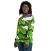 Allover Print Sweatshirt - Weihnachten Tree one ein Produkt von SCHIETKRAM