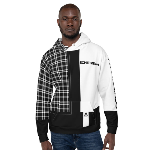 Allover Print Hoodie - Karo ein Produkt von SCHIETKRAM