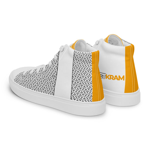 Canvas High-Top Sneaker - Hexa white ein Produkt von SCHIETKRAM