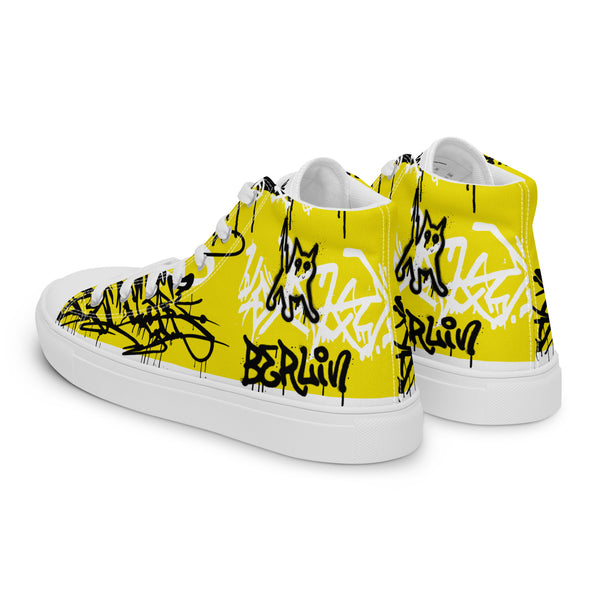 Canvas High-Top Sneaker - Y-Stripe white ein Produkt von SCHIETKRAM