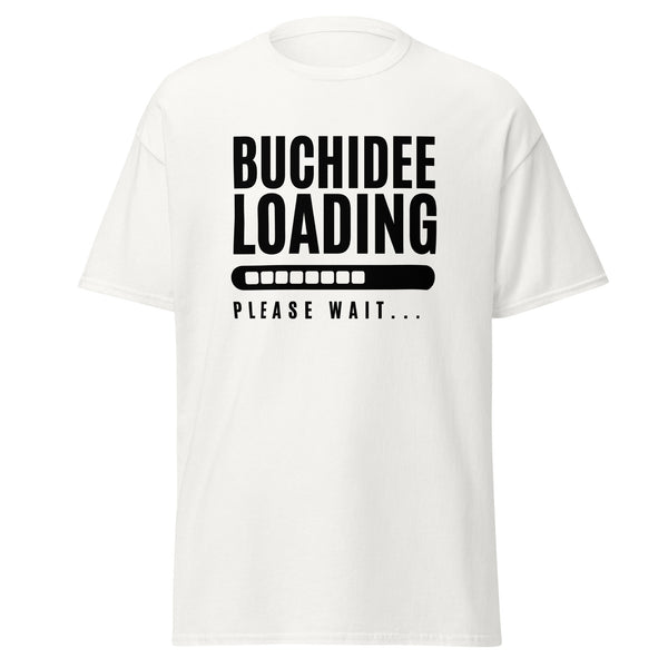 T-Shirt Classic - Buchidee Loading black ein Produkt von SCHIETKRAM
