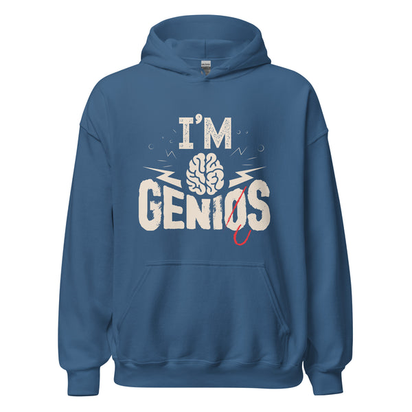 Hoodie Classic - I'm Genius ein Produkt von SCHIETKRAM