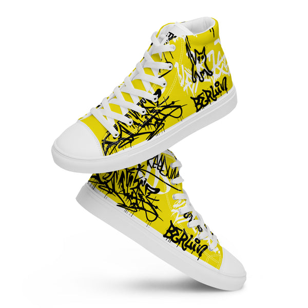 Canvas High-Top Sneaker - Y-Stripe white ein Produkt von SCHIETKRAM