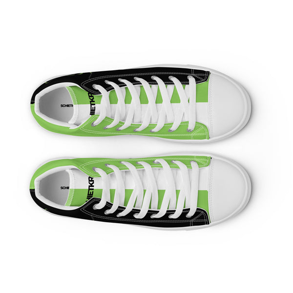 Canvas High-Top Sneaker - Oktopus white ein Produkt von SCHIETKRAM