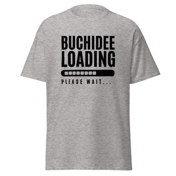 T-Shirt Classic - Buchidee Loading black ein Produkt von SCHIETKRAM