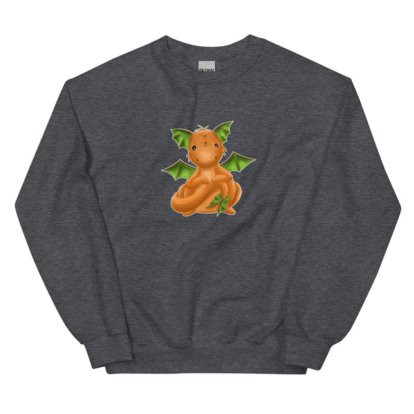 Sweatshirt - Kürben-Drache by Wanderkraehe ein Produkt von SCHIETKRAM