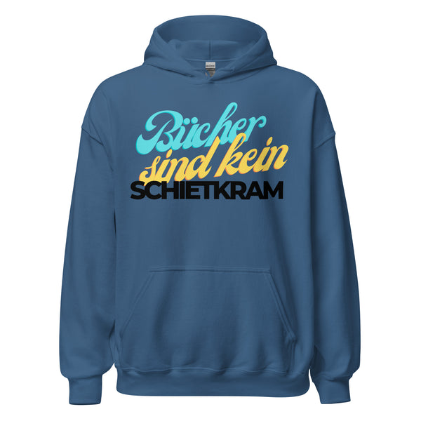 Hoodie Classic - Bücher sind kein Schietkram black ein Produkt von SCHIETKRAM