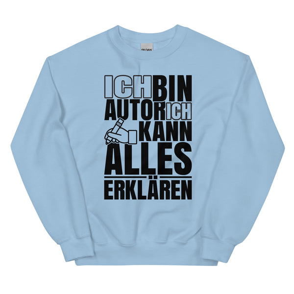 Sweatshirt - Ich kann alles erklären black ein Produkt von SCHIETKRAM