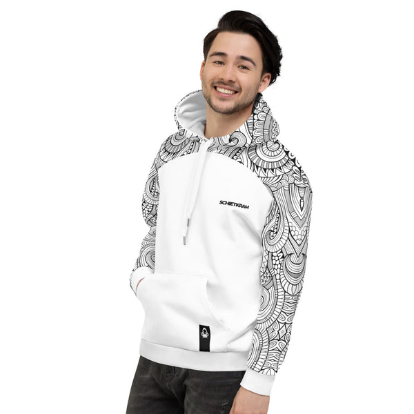 Allover Print Hoodie - Ornament ein Produkt von SCHIETKRAM