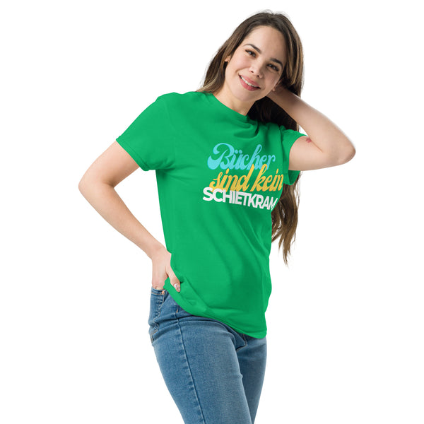 T-Shirt Classic - Bücher sind kein Schietkram white ein Produkt von SCHIETKRAM