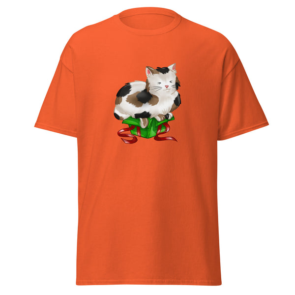 T-Shirt Classic - Weihnachts-Katze Geschenk by Wanderkraehe ein Produkt von SCHIETKRAM