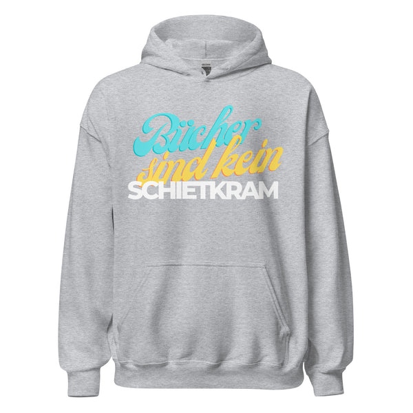 Hoodie Classic - Bücher sind kein Schietkram white ein Produkt von SCHIETKRAM
