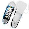 Canvas High-Top Sneaker - Good Mood white ein Produkt von SCHIETKRAM