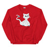 Sweatshirt - Ghost Cat by Wanderkraehe ein Produkt von SCHIETKRAM