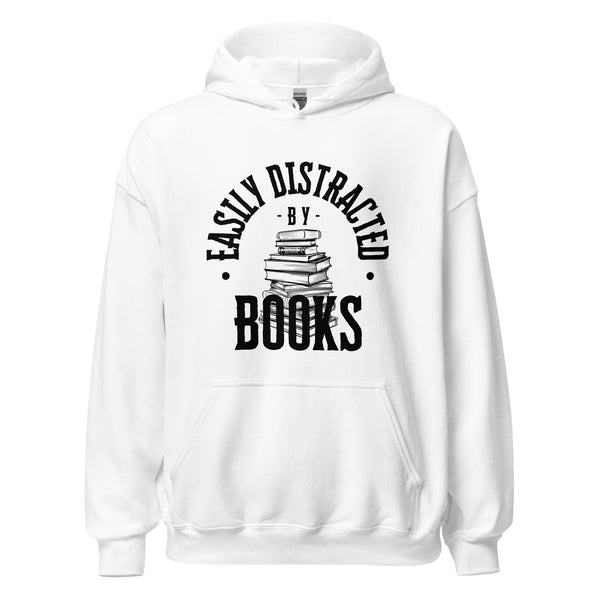 Hoodie Classic - Easily distracted by Books black ein Produkt von SCHIETKRAM
