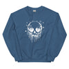 Sweatshirt - Melting Skull white ein Produkt von SCHIETKRAM