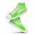 Canvas High-Top Sneaker - Green Message white ein Produkt von SCHIETKRAM