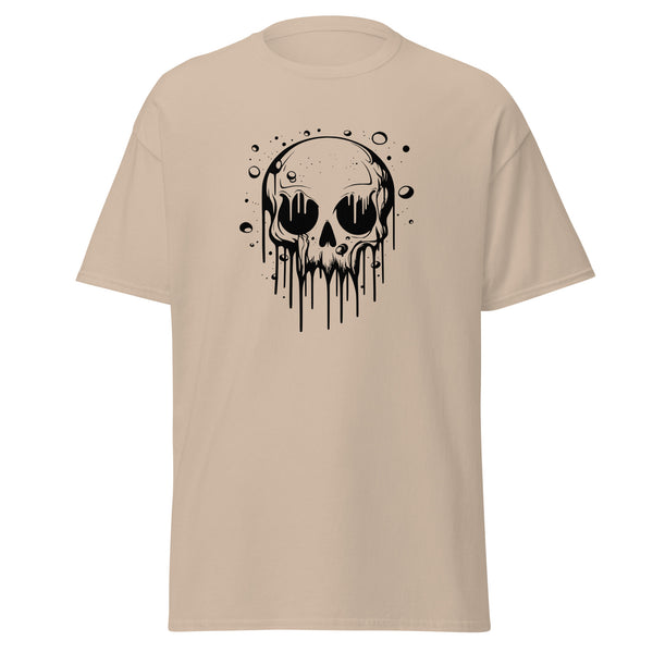 T-Shirt Classic - Melting Skull black ein Produkt von SCHIETKRAM