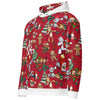 Allover Print Hoodie - Crazy Christmas ein Produkt von SCHIETKRAM