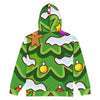 Zip-Hoodie Allover-Print - Weihnachten Tree one ein Produkt von SCHIETKRAM