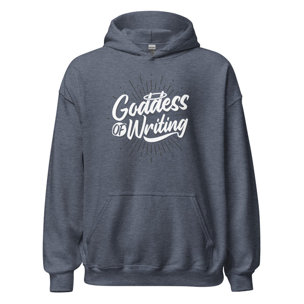 Hoodie Classic - Goddess of Writing white ein Produkt von SCHIETKRAM