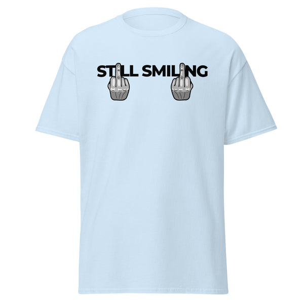 T-Shirt Classic - Still Smiling black ein Produkt von SCHIETKRAM