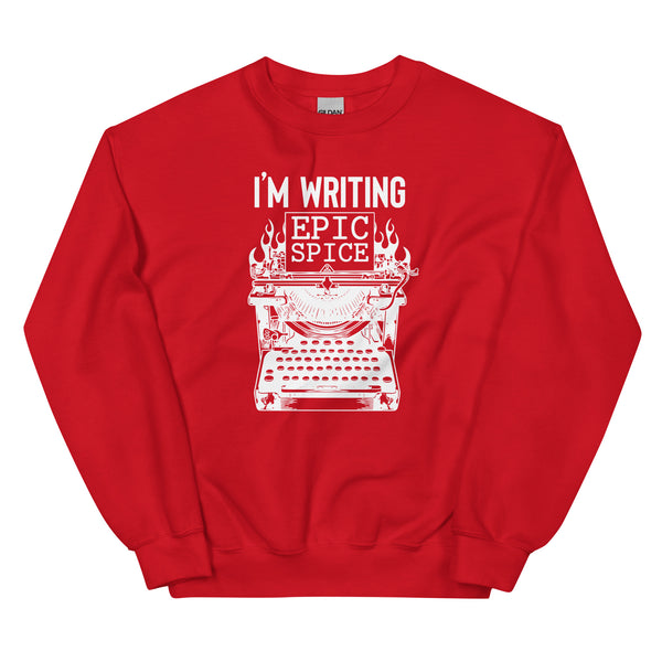 Sweatshirt - I'm writing epic spice white ein Produkt von SCHIETKRAM
