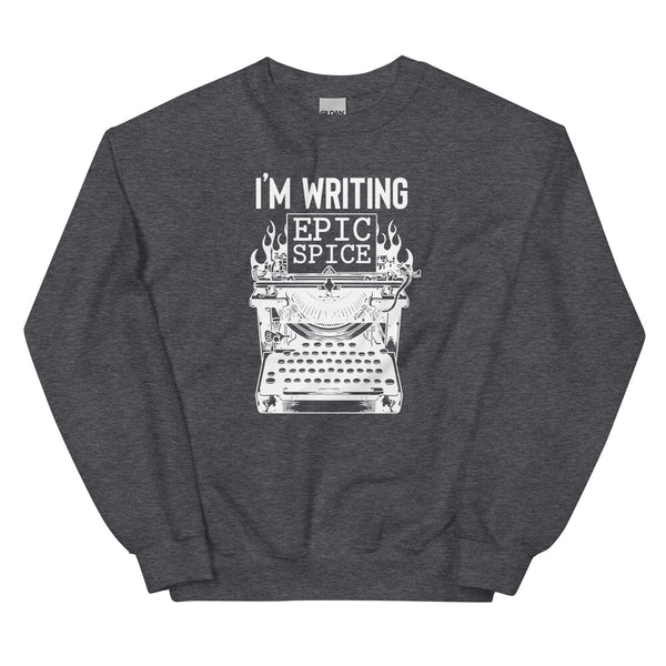 Sweatshirt - I'm writing epic spice white ein Produkt von SCHIETKRAM