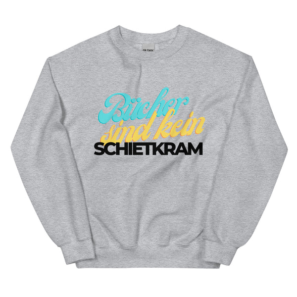 Sweatshirt - Bücher sind kein Schietkram black ein Produkt von SCHIETKRAM