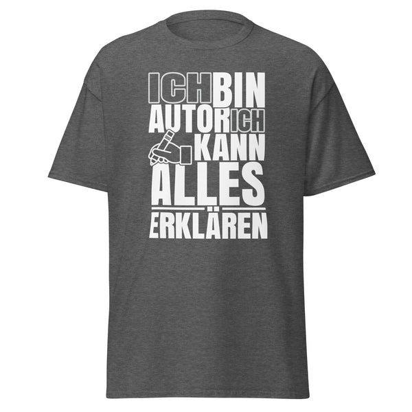T-Shirt Classic - Ich kann alles erklären white ein Produkt von SCHIETKRAM