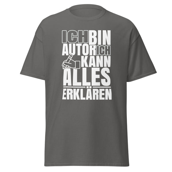 T-Shirt Classic - Ich kann alles erklären white ein Produkt von SCHIETKRAM