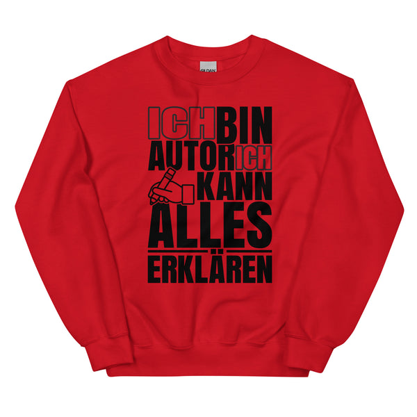 Sweatshirt - Ich kann alles erklären black ein Produkt von SCHIETKRAM