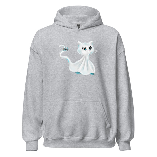 Hoodie Classic - Ghost Cat by Wanderkraehe ein Produkt von SCHIETKRAM