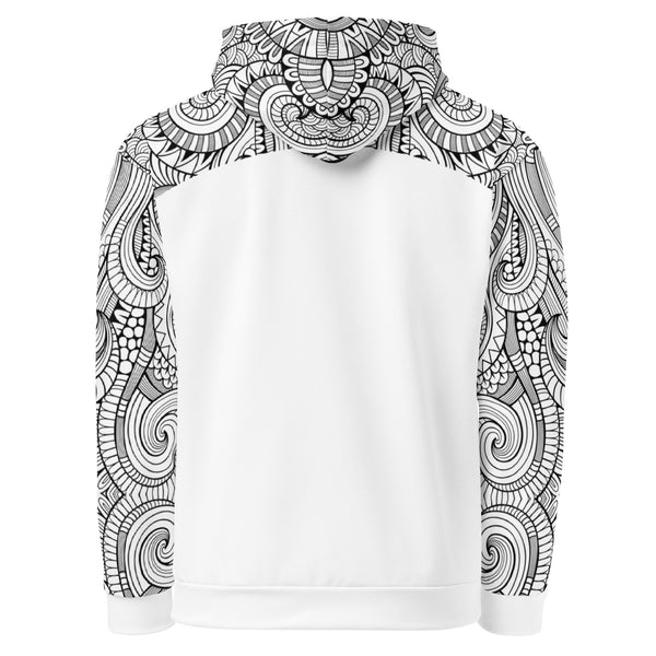 Allover Print Hoodie - Ornament ein Produkt von SCHIETKRAM