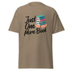 T-Shirt Classic - Just one more Book ein Produkt von SCHIETKRAM